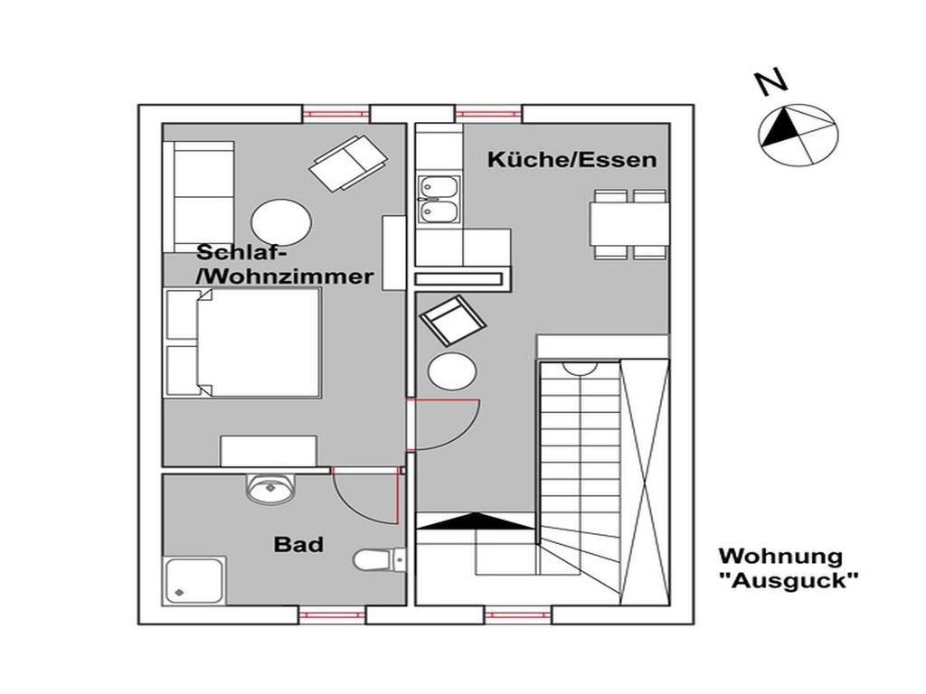 Ferienwohnung Café Perlmuschel Iznang Exterior foto